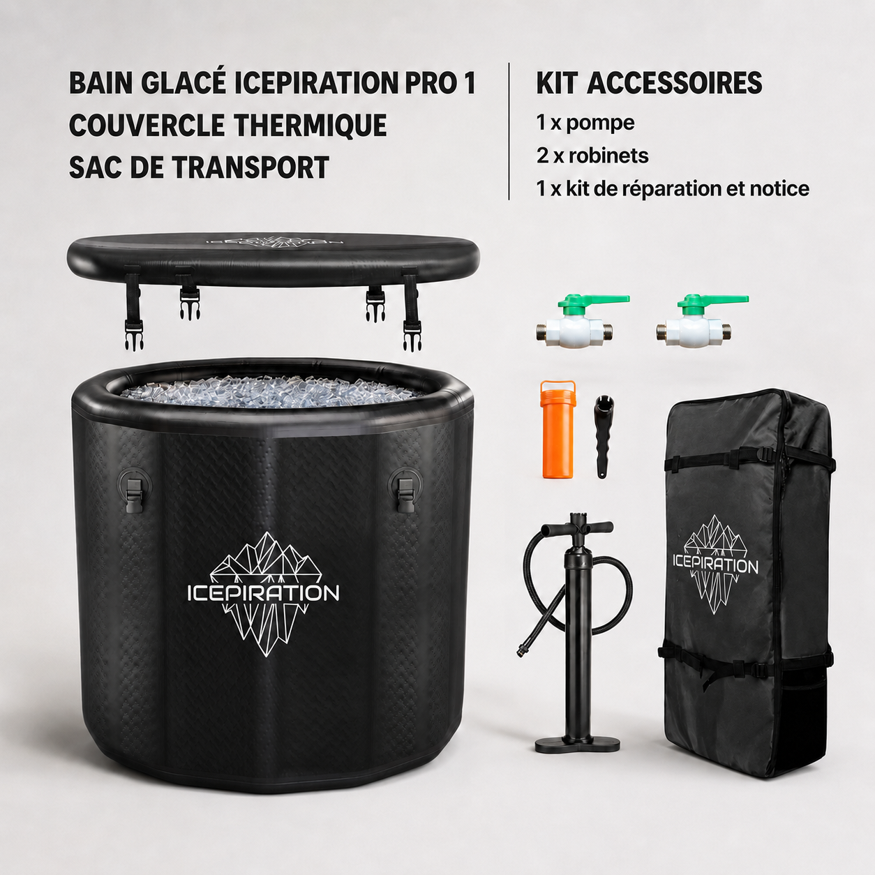 Bain glacé Icepiration Pro 1