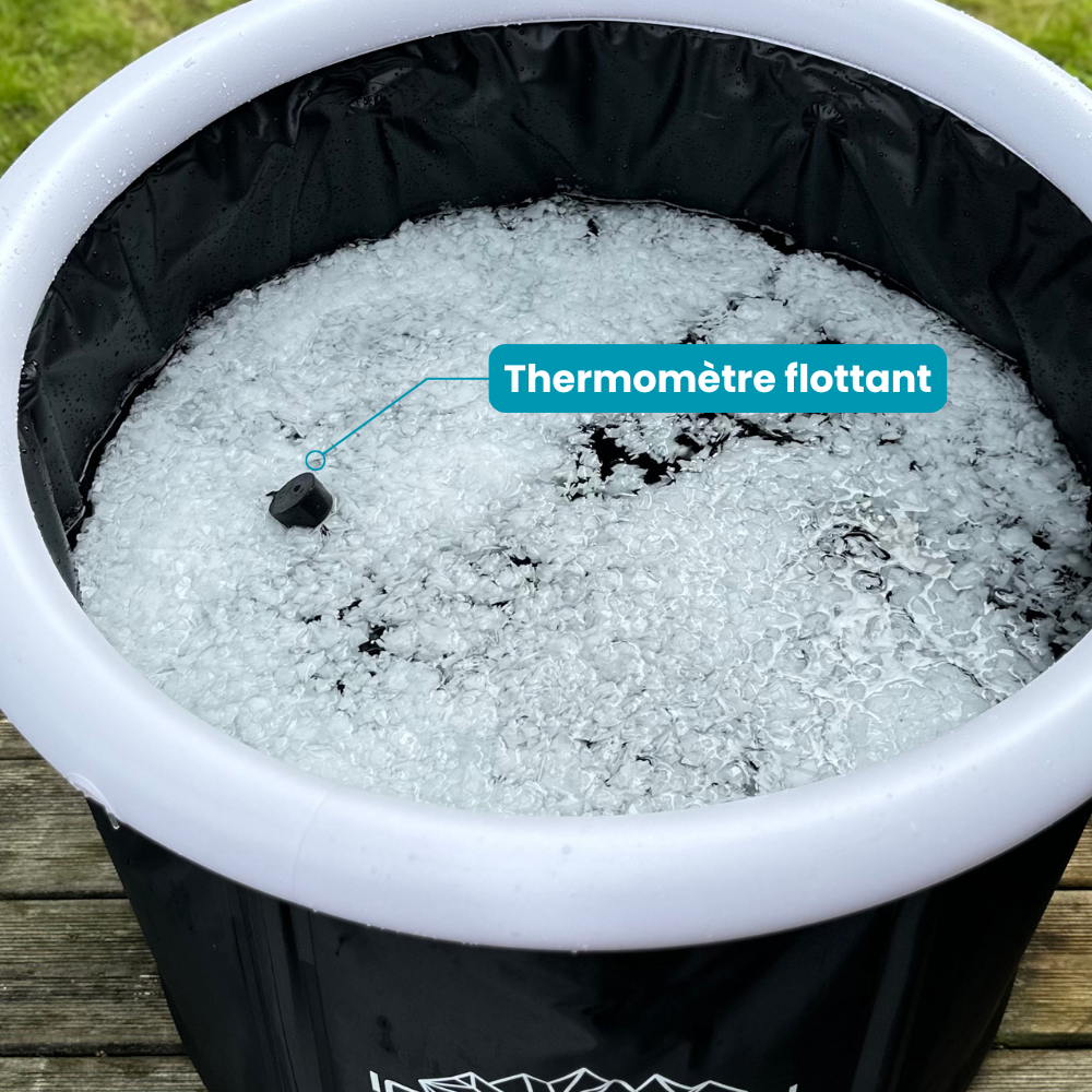 Floating thermometer
