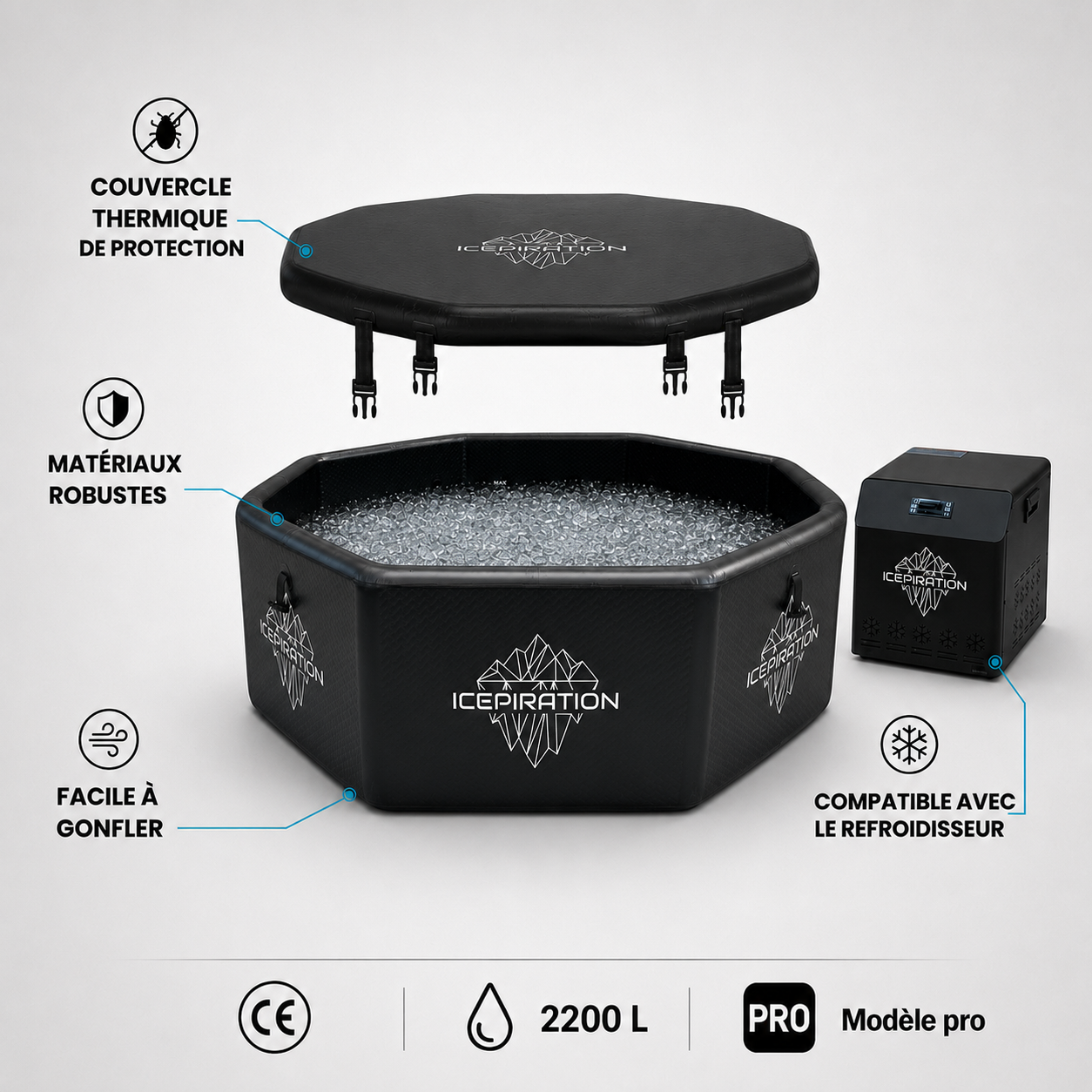 Bain glacé Icepiration Pro 3