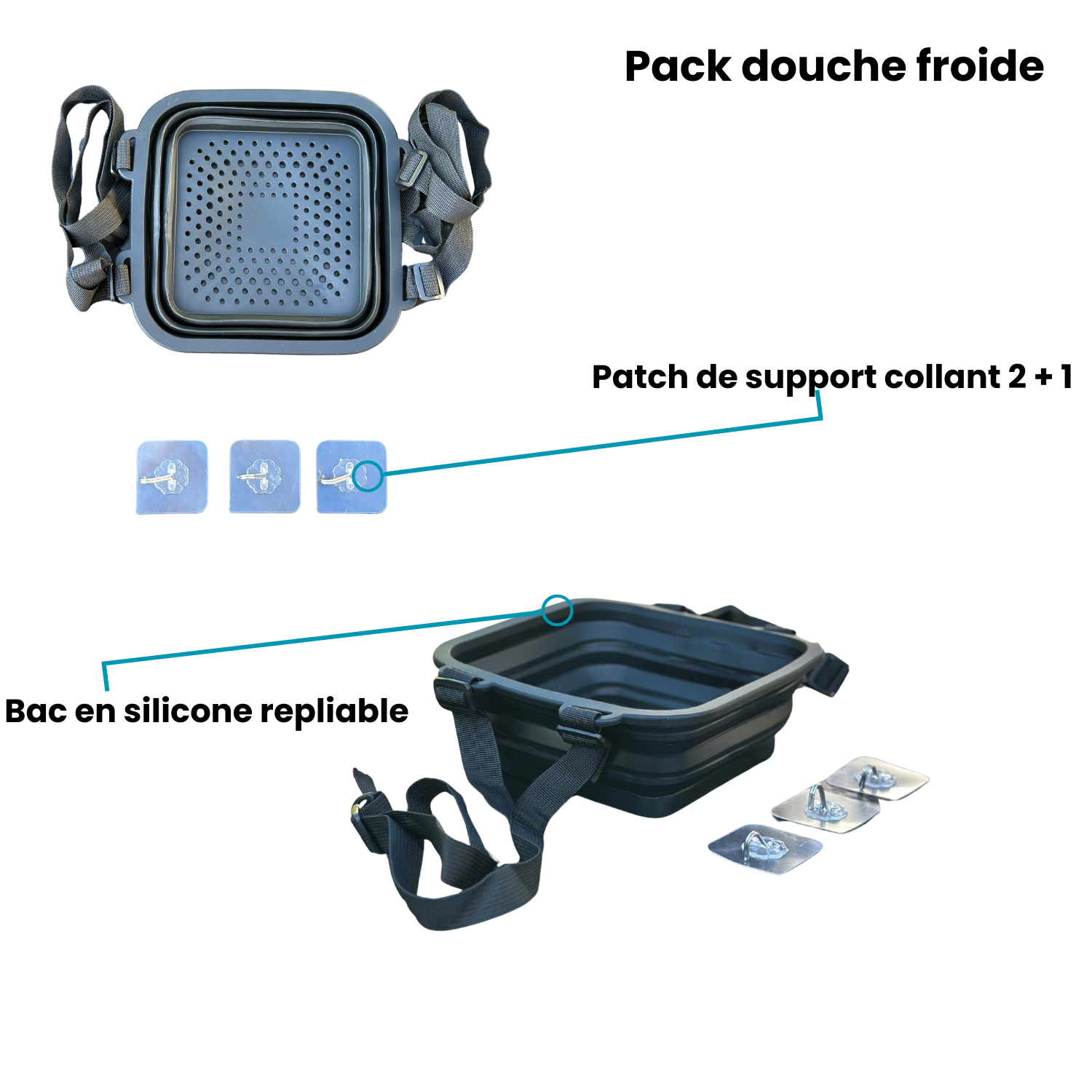 Pack douche froide