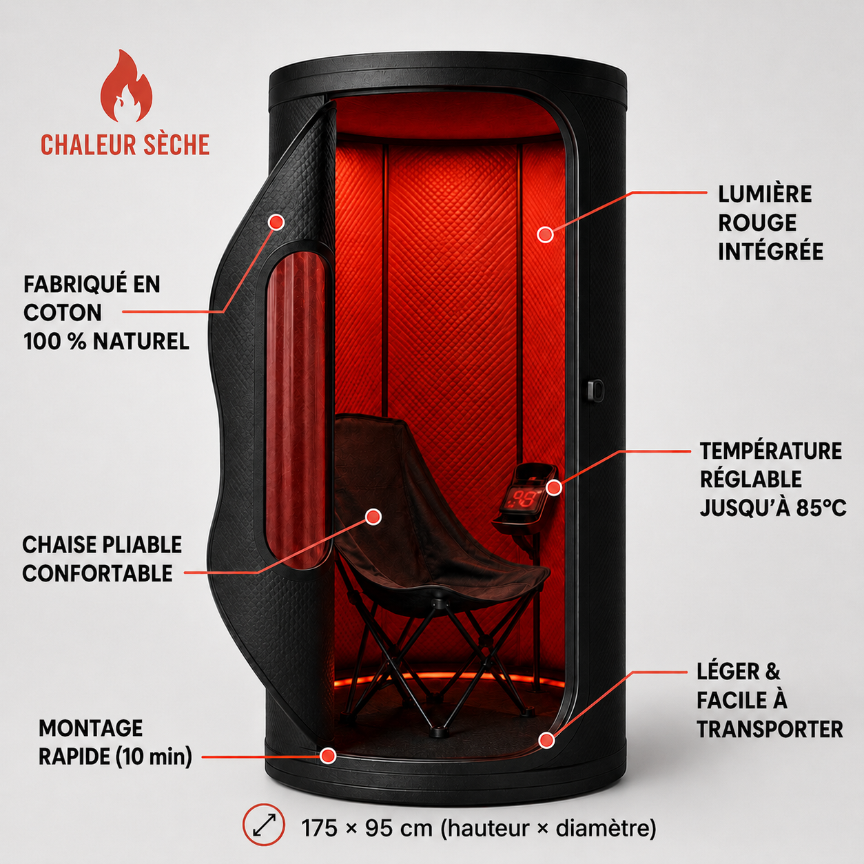 Sauna portable Icepiration