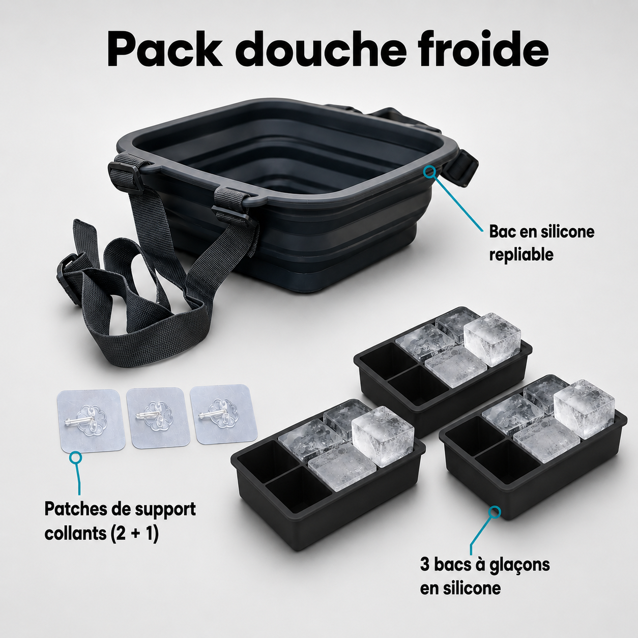 Kit douche froide
