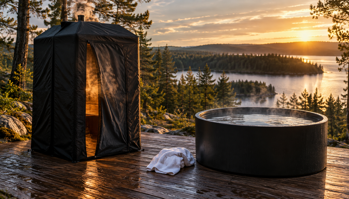 Thérapie de contraste : le guide complet chaud-froid (sauna + bain glacé)