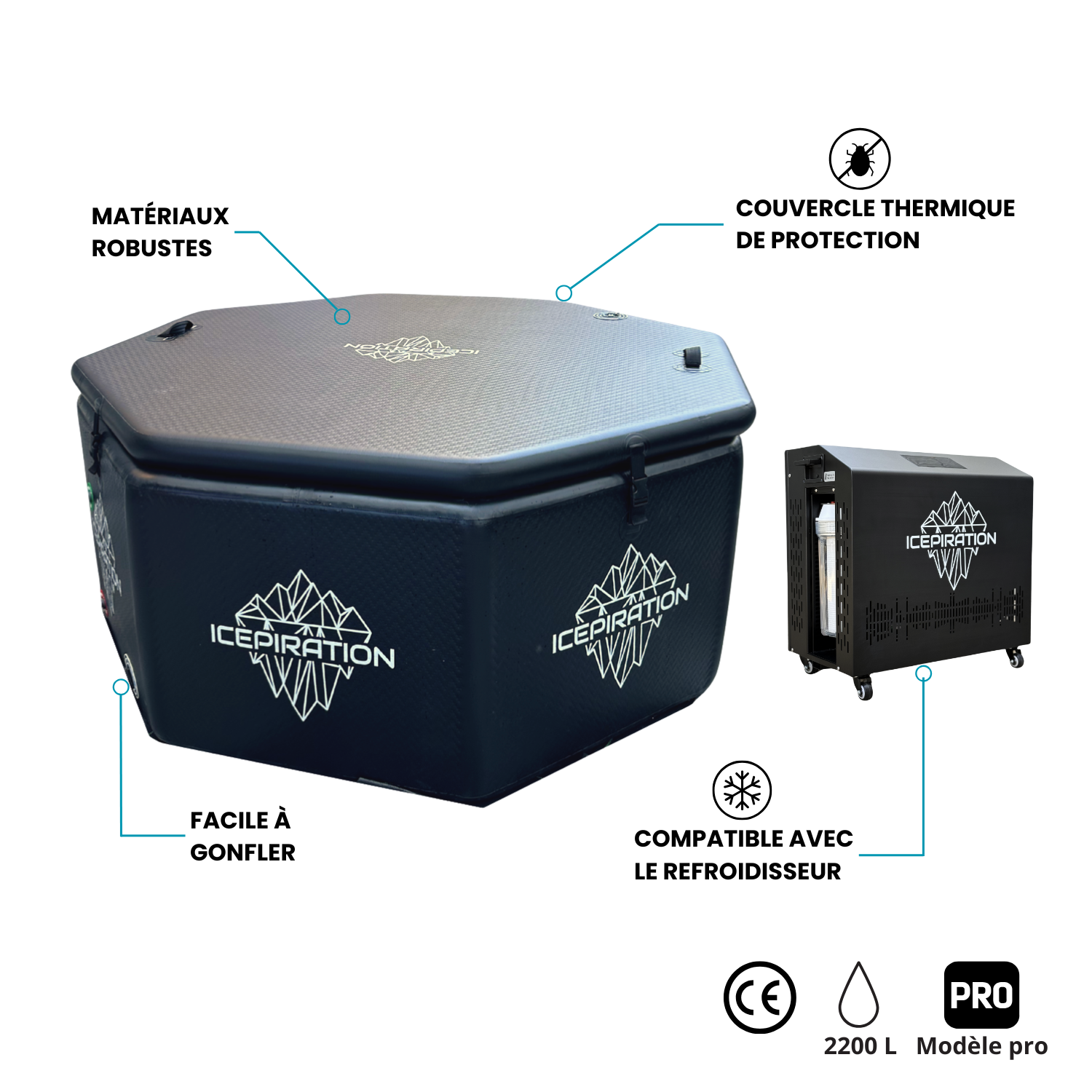 Bain glacé Icepiration Pro 3