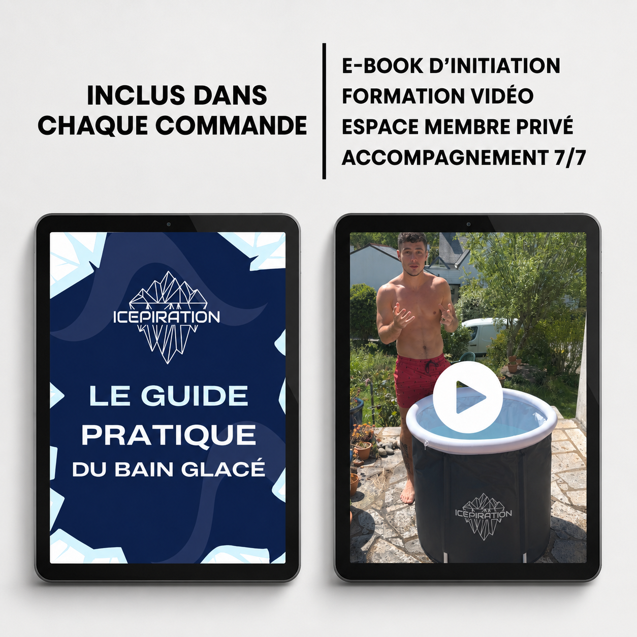 Bain glacé Icepiration