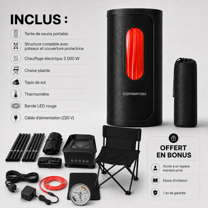 Sauna portable Icepiration