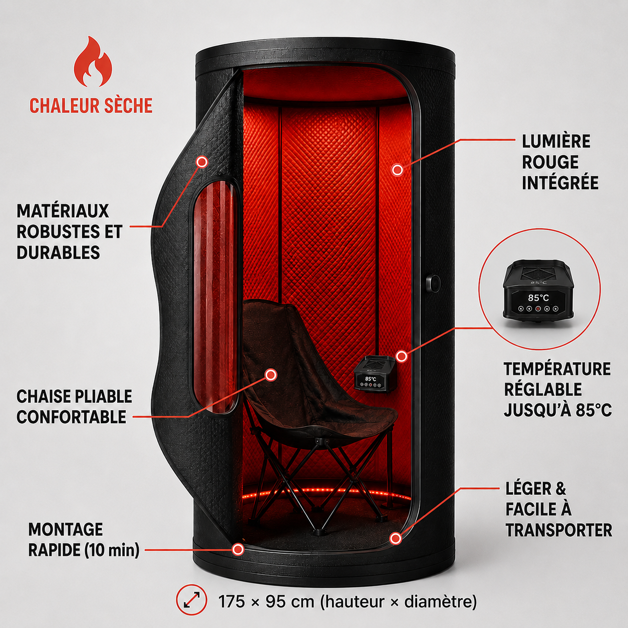 Sauna portable Icepiration