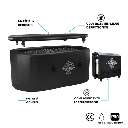 Baño de hielo Icepiration Pro 2 con enfriador