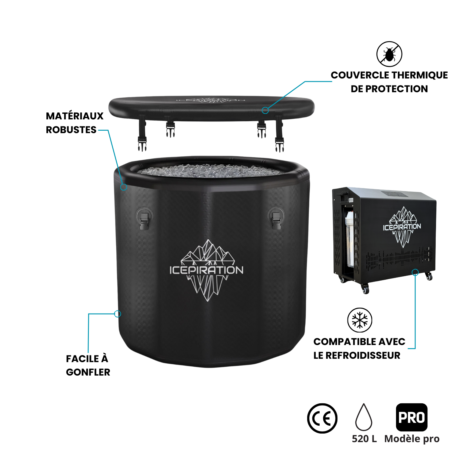 Bain glacé Icepiration Pro 1