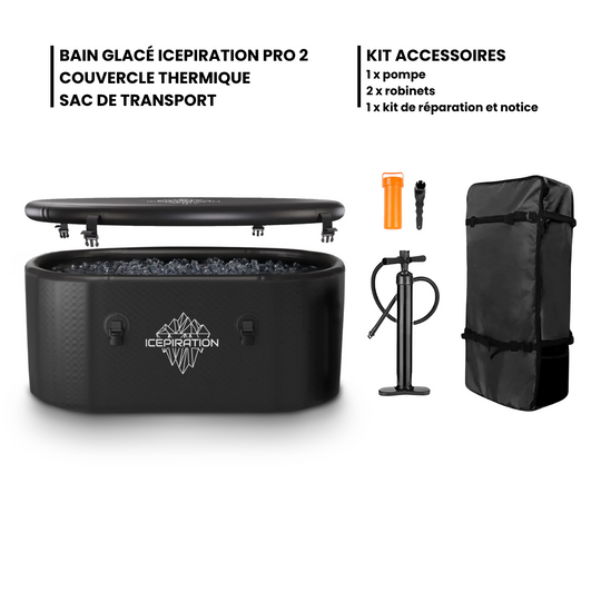 Icepiration Pro 2 ice bath with cooler